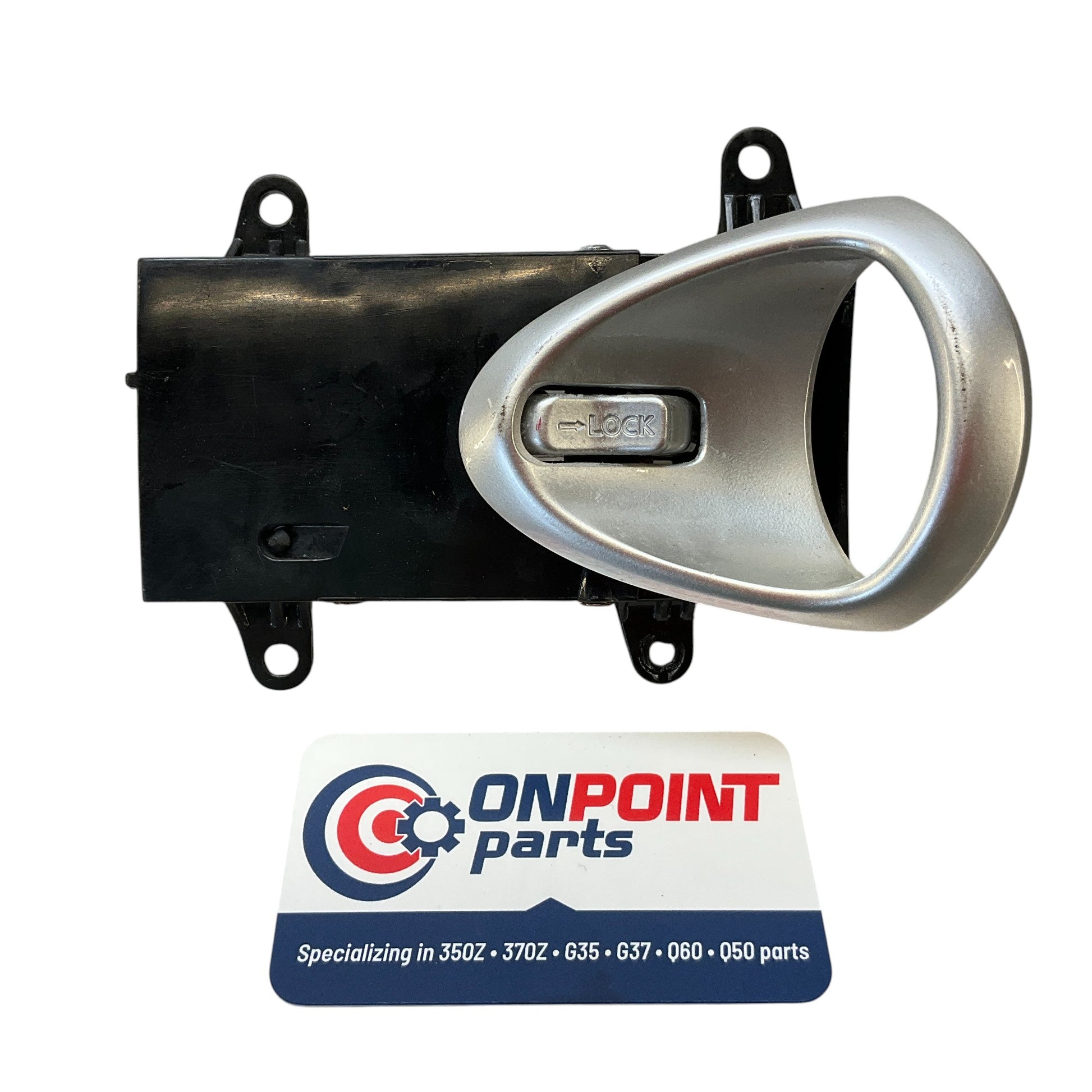 03-08 350Z Driver Interior Door Handle Gloss Lock 80671 Oem Fcg - On Point Parts Inc