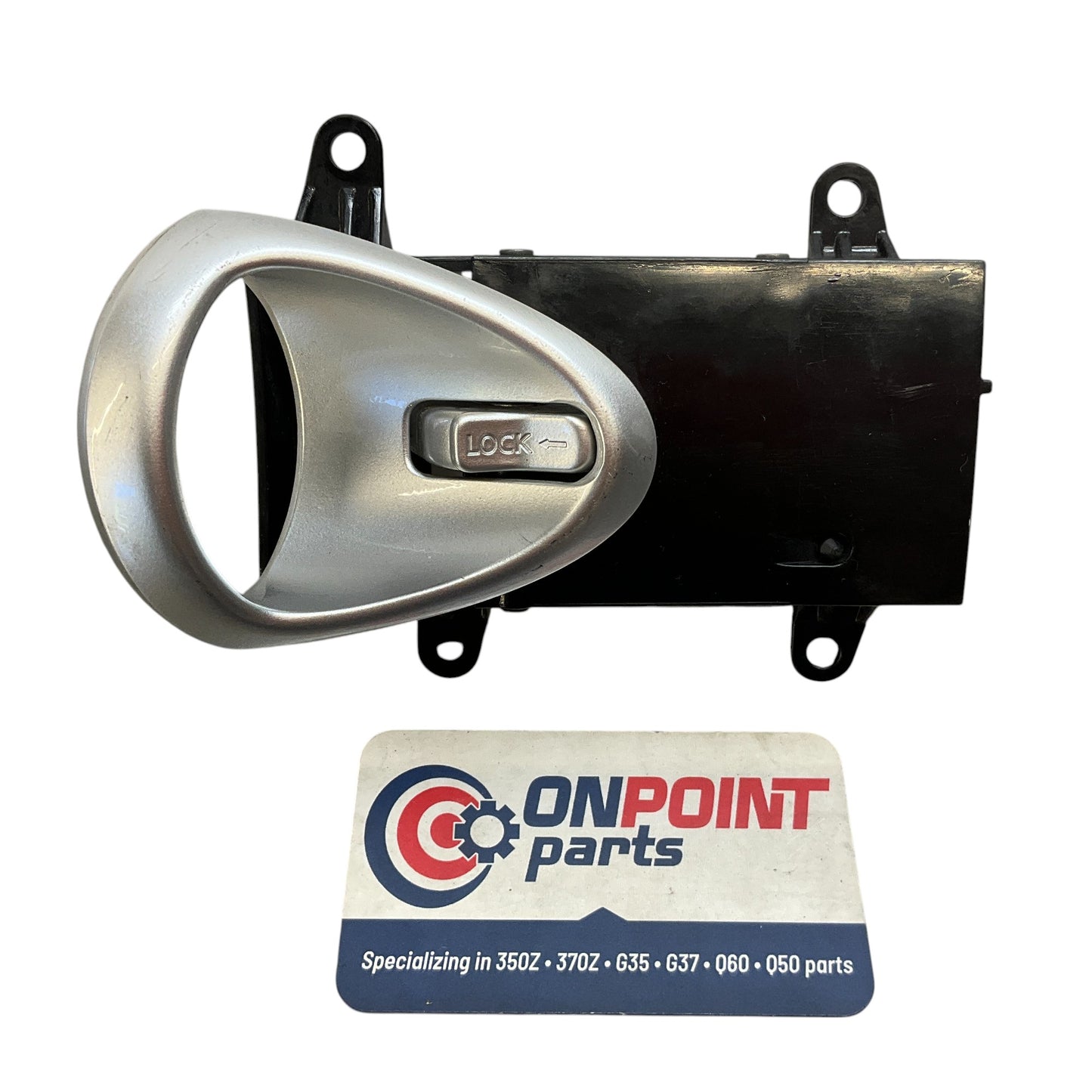 03-08 350Z Passenger Interior Door Handle Gloss Lock 80670 Oem Fcg - On Point Parts Inc