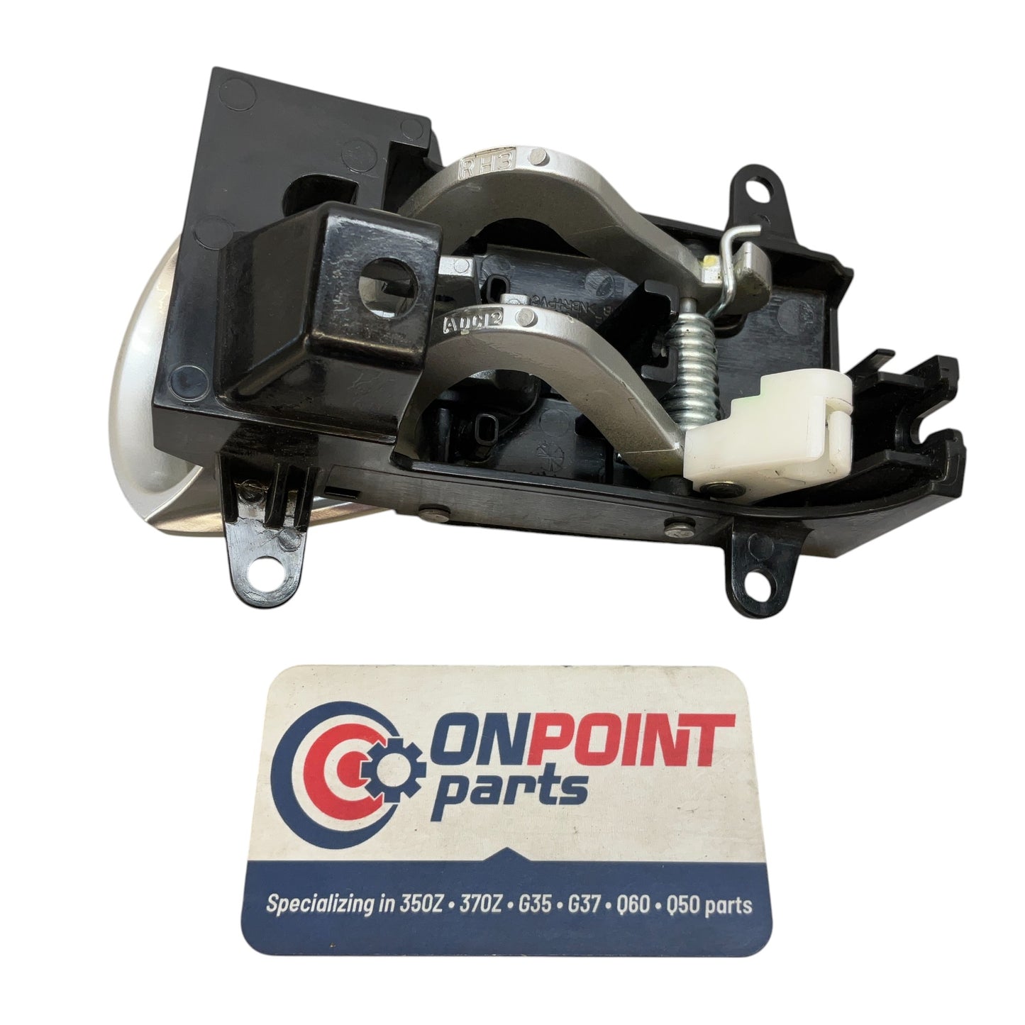 03-08 350Z Passenger Interior Door Handle Gloss Lock 80670 Oem Fcg - On Point Parts Inc