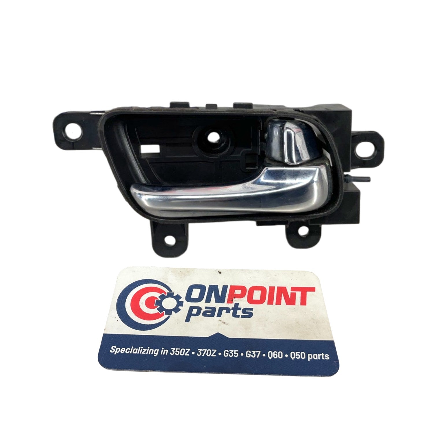 08-15 Infiniti G37 Q60 OEM Right Interior Door Handle BLK Front Rear 80670JK000 - On Point Parts Inc