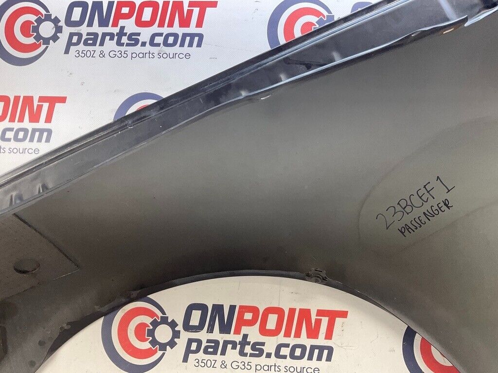 2003 Infiniti V35 G35 Passenger Right Fender  OEM 23BCEF1 - On Point Parts Inc