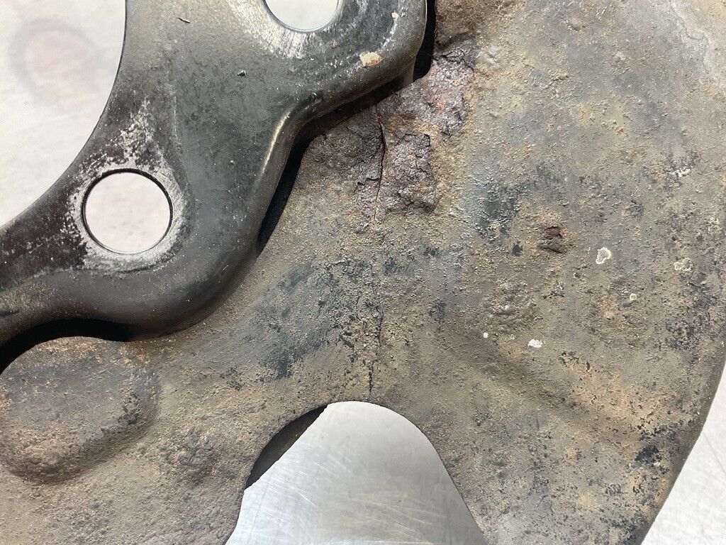 2003 Infiniti V35 G35 Passenger Right Rear Brake Dust Shield Cover  OEM 23BCEFK - On Point Parts Inc