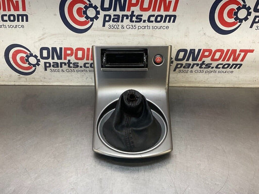 2003 Infiniti V35 G35 Manual Shift Bezel Trim with Ashtray OEM 23BCEFI - On Point Parts Inc