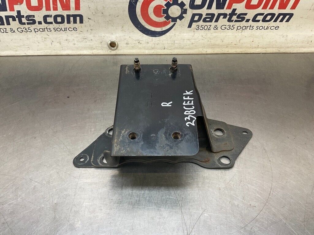 2003 Infiniti V35 G35 Passenger Front Bumper Impact Mount Bracket OEM 23BCEF7 - On Point Parts Inc