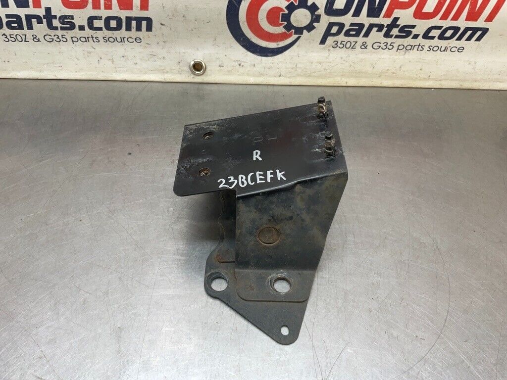 2003 Infiniti V35 G35 Passenger Front Bumper Impact Mount Bracket OEM 23BCEF7 - On Point Parts Inc