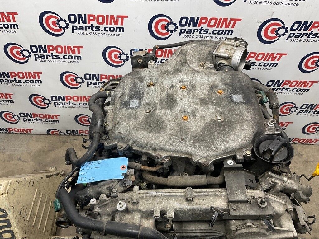 2003 Infiniti V35 G35 VQ35DE Engine Manual 181k OEM 23BCEF0 - On Point Parts Inc