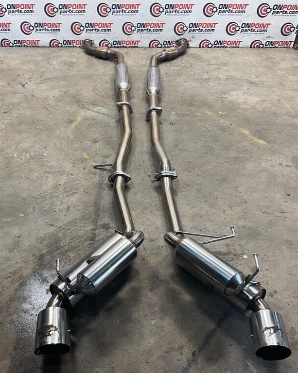 2003 Infiniti V35 G35 Coupe True Dual Cat Back Exhaust System 23BCEF0 - On Point Parts Inc