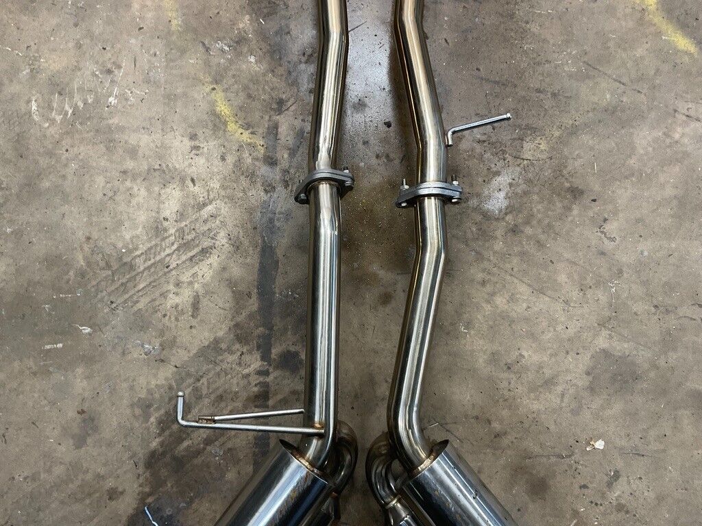 2003 Infiniti V35 G35 Coupe True Dual Cat Back Exhaust System