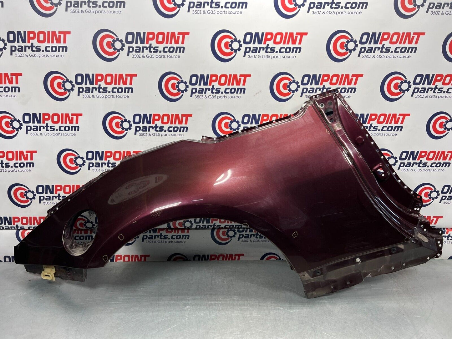 2006 Nissan Z33 350Z Convertible Passenger Quarter Fender Panel OEM 11BB1F5 - On Point Parts Inc
