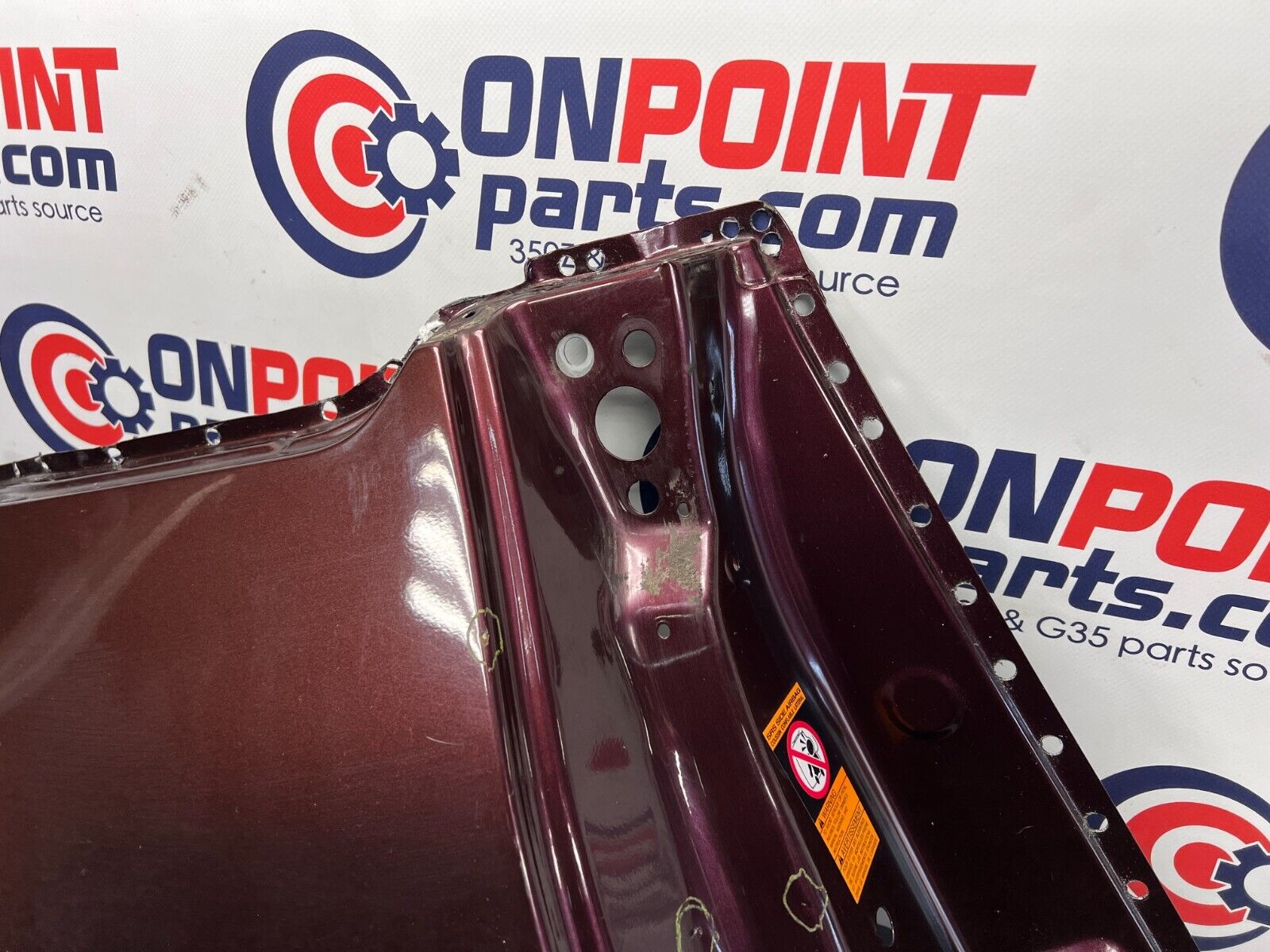 2006 Nissan Z33 350Z Convertible Passenger Quarter Fender Panel OEM 11BB1F5 - On Point Parts Inc