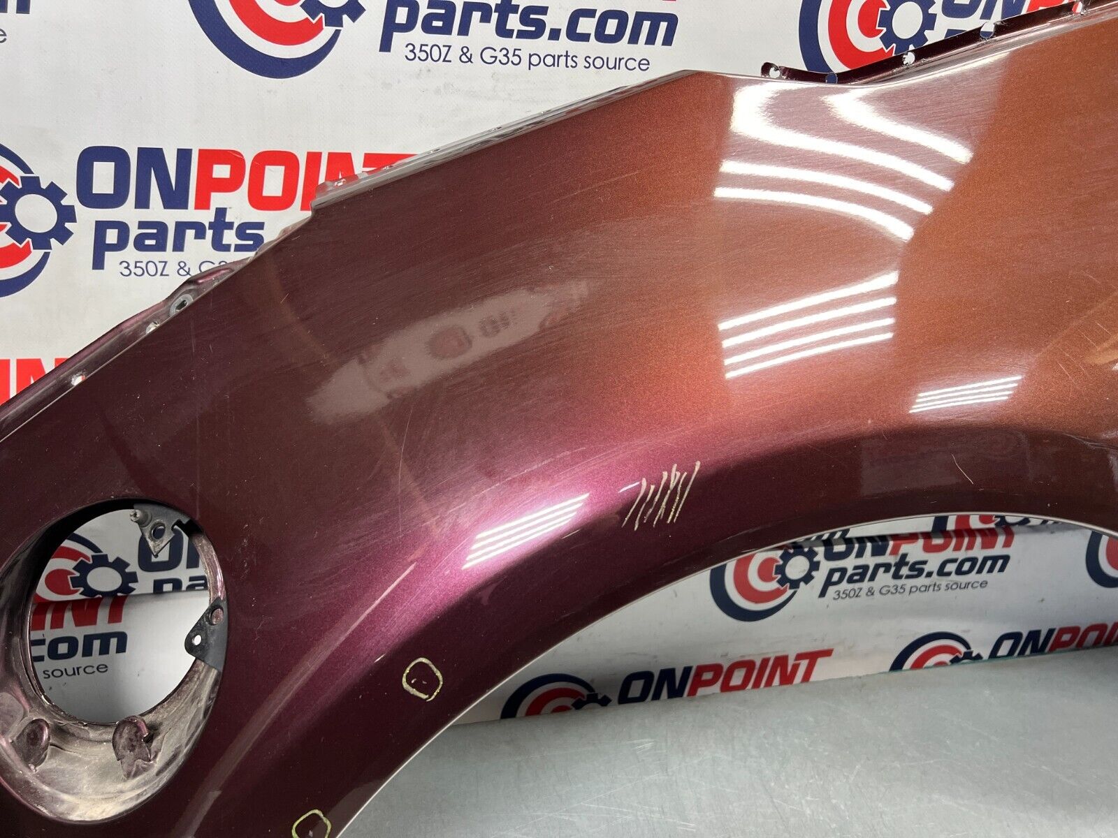 2006 Nissan Z33 350Z Convertible Passenger Quarter Fender Panel OEM 11BB1F5 - On Point Parts Inc