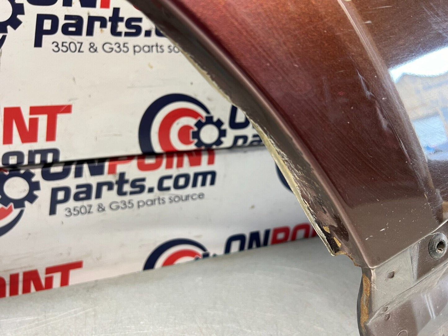 2006 Nissan Z33 350Z Convertible Passenger Quarter Fender Panel OEM 11BB1F5 - On Point Parts Inc