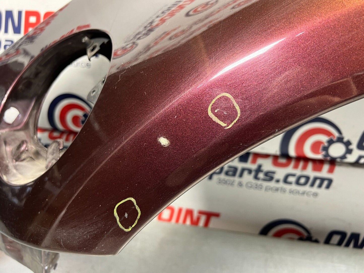 2006 Nissan Z33 350Z Convertible Passenger Quarter Fender Panel OEM 11BB1F5 - On Point Parts Inc