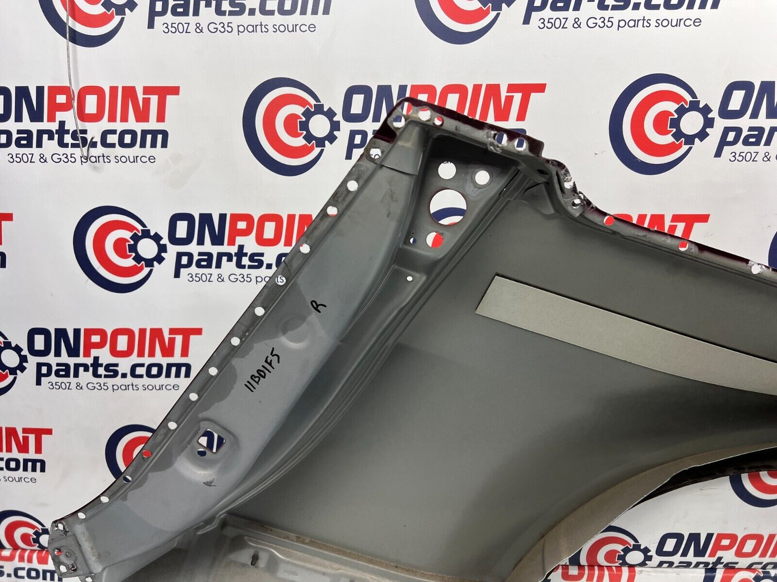 2006 Nissan Z33 350Z Convertible Passenger Quarter Fender Panel OEM 11BB1F5 - On Point Parts Inc