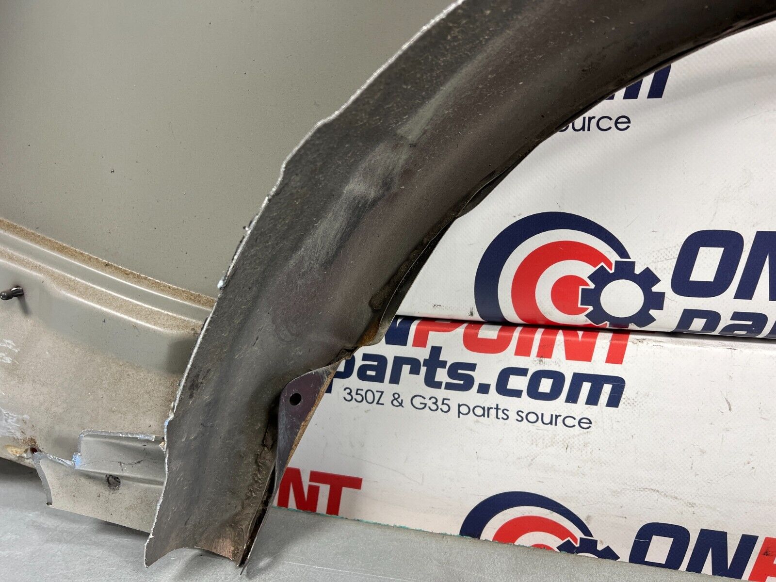 2006 Nissan Z33 350Z Convertible Passenger Quarter Fender Panel OEM 11BB1F5 - On Point Parts Inc