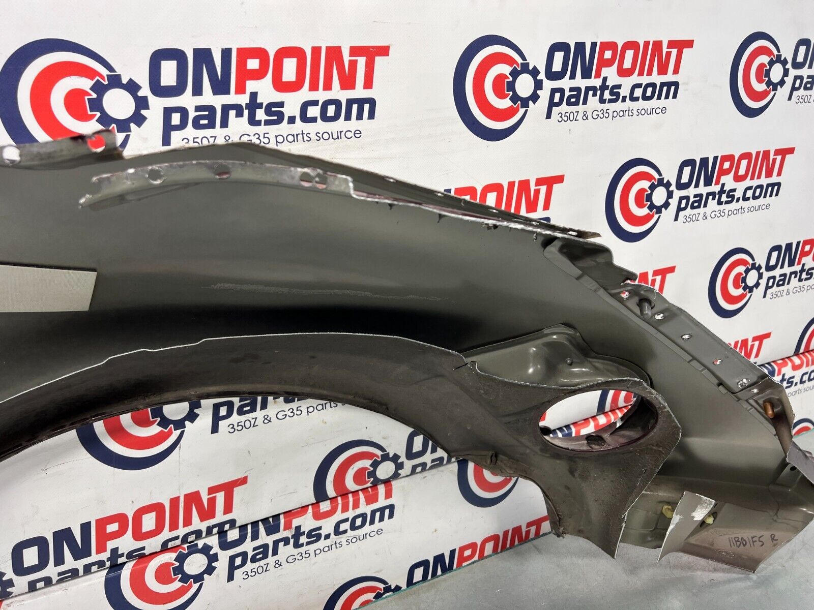 2006 Nissan Z33 350Z Convertible Passenger Quarter Fender Panel OEM 11BB1F5 - On Point Parts Inc