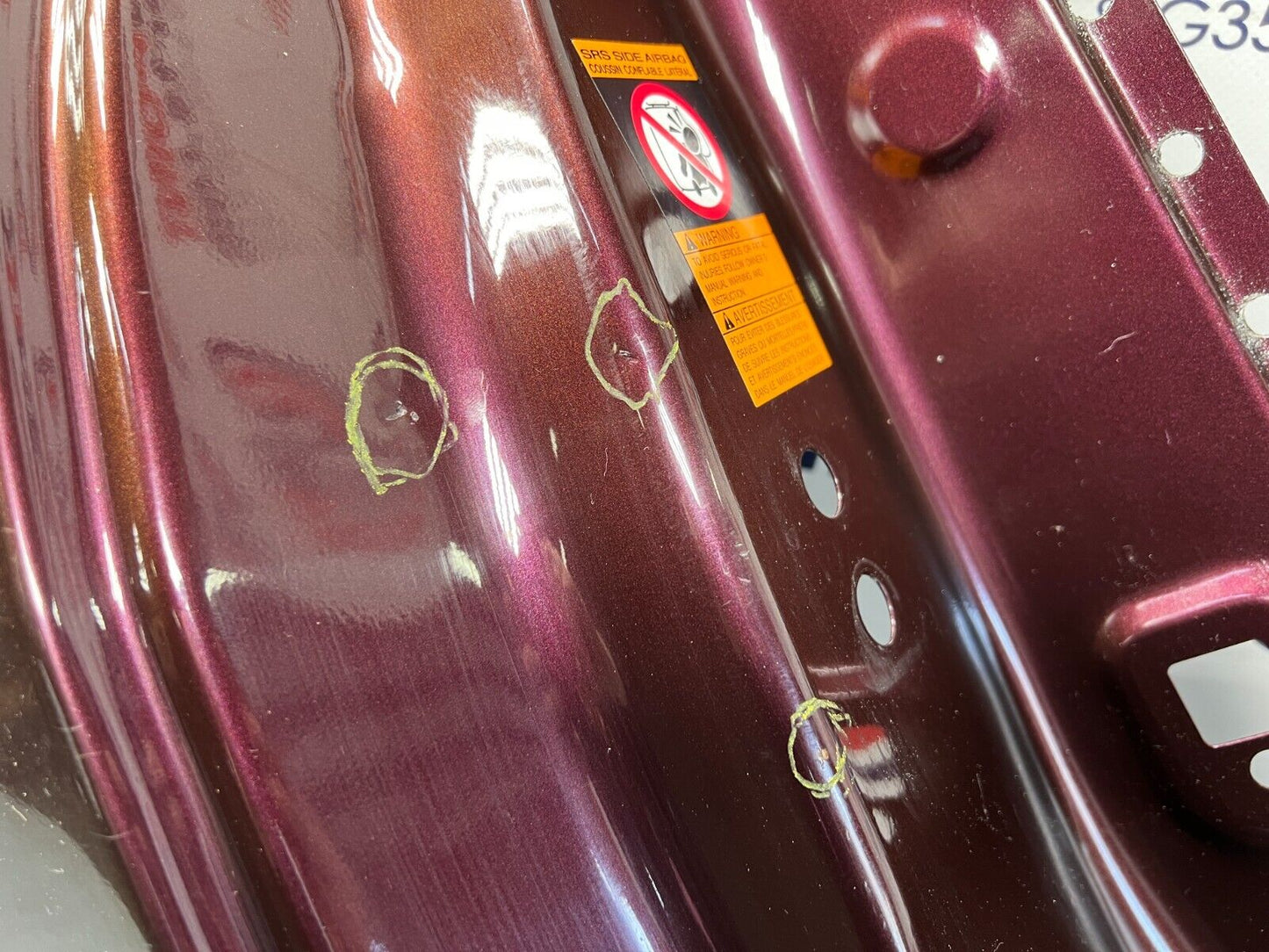 2006 Nissan Z33 350Z Convertible Passenger Quarter Fender Panel OEM 11BB1F5 - On Point Parts Inc