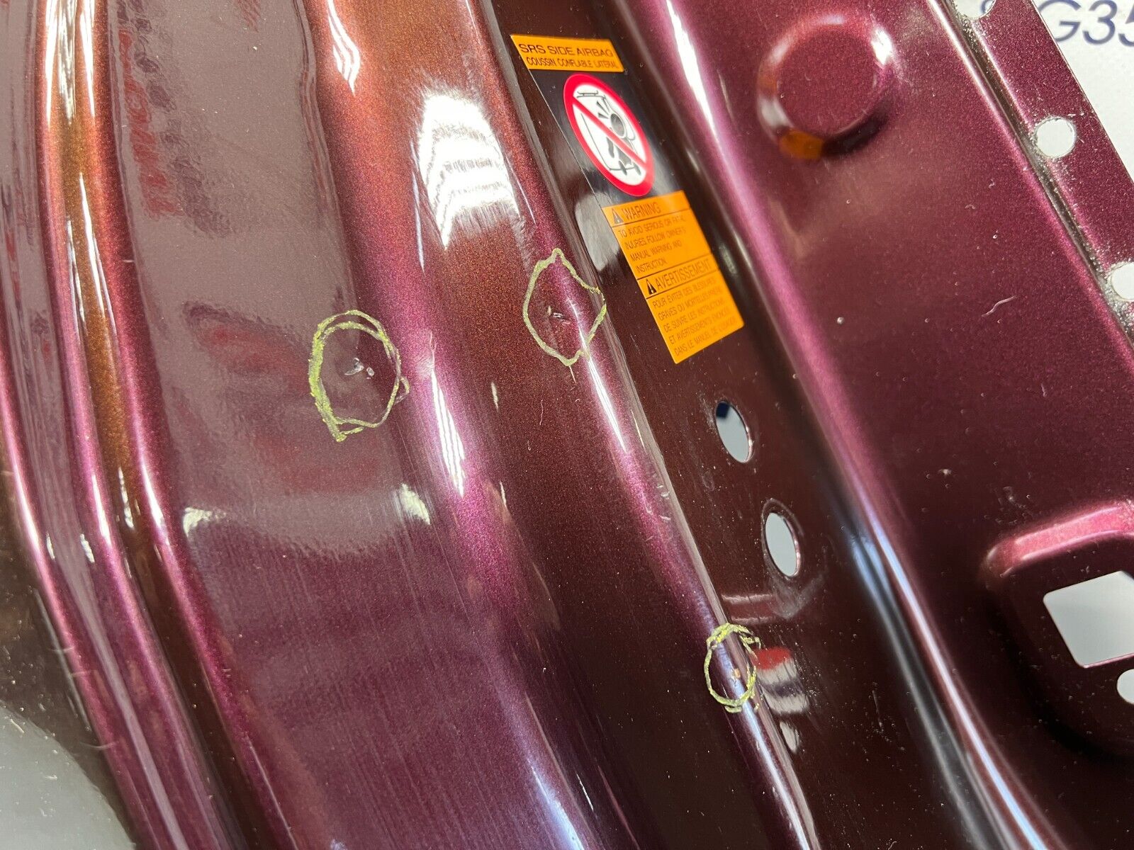 2006 Nissan Z33 350Z Convertible Passenger Quarter Fender Panel OEM 11BB1F5 - On Point Parts Inc