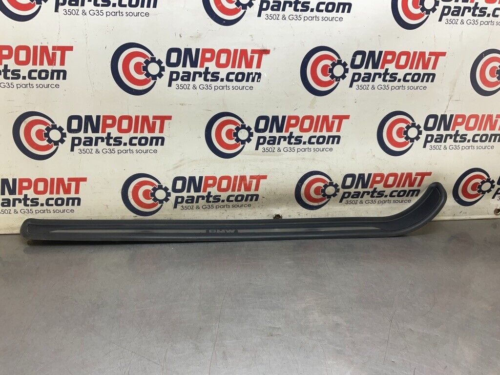 2007 BMW E92 328xi Passenger Right Door Sill Kick Plate Trim OEM 13BCSF7 - On Point Parts Inc