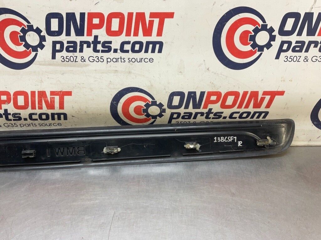 2007 BMW E92 328xi Passenger Right Door Sill Kick Plate Trim OEM 13BCSF7 - On Point Parts Inc