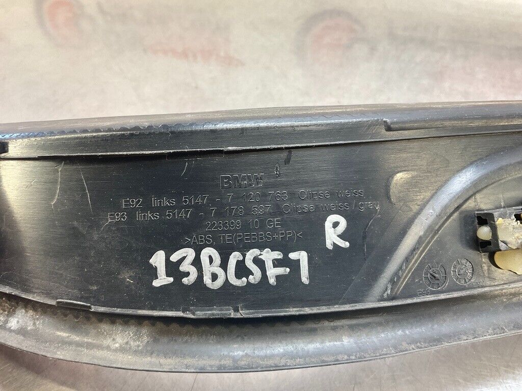 2007 BMW E92 328xi Passenger Right Door Sill Kick Plate Trim OEM 13BCSF7 - On Point Parts Inc