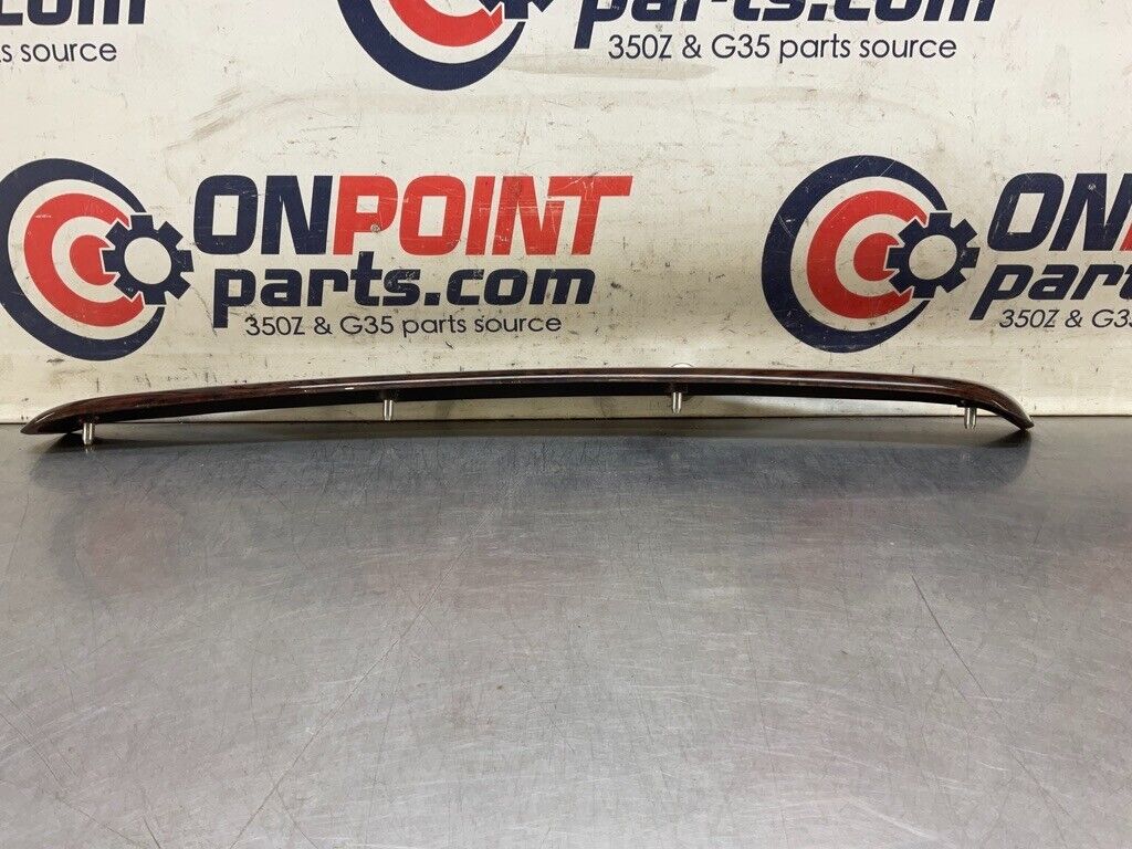 2007 BMW E92 328xi Passenger Right Rear Wood Grain Trim  OEM 13BCSFE - On Point Parts Inc