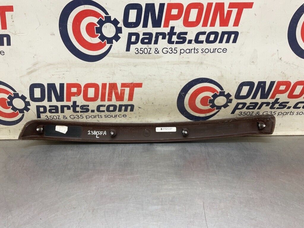 2007 BMW E92 328xi Driver Left Rear Wood Grain Trim OEM 13BCSFA - On Point Parts Inc