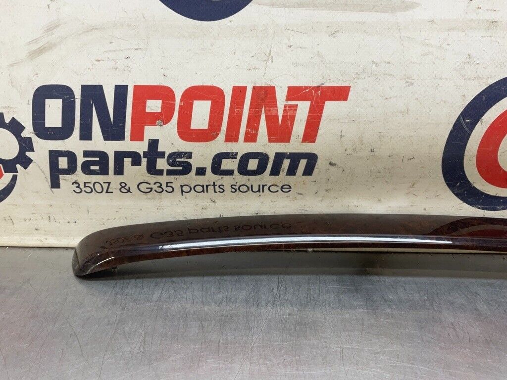 2007 BMW E92 328xi Driver Left Rear Wood Grain Trim OEM 13BCSFA - On Point Parts Inc