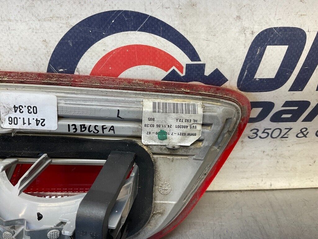 2007 BMW E92 328xi Driver Left Trunk Tail Light Brake Light OEM 13BCSFA - On Point Parts Inc