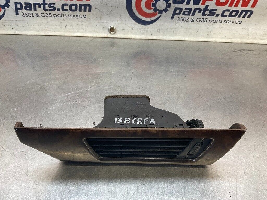 2007 BMW E92 328xi Driver Left Wood Grain Vent Trim OEM 13BCSFA - On Point Parts Inc