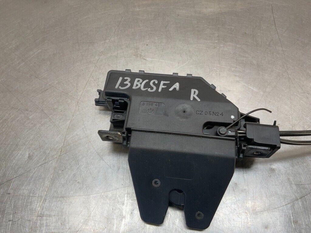 2007 BMW E92 328xi Passenger Right Hood Latch OEM 13BCSFA - On Point Parts Inc