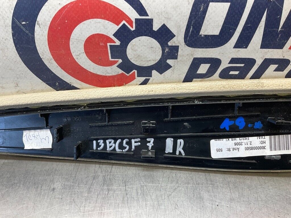 2007 BMW E92 328xi Passenger Right Rear Door Armrest Trim OEM 13BCSF7 - On Point Parts Inc