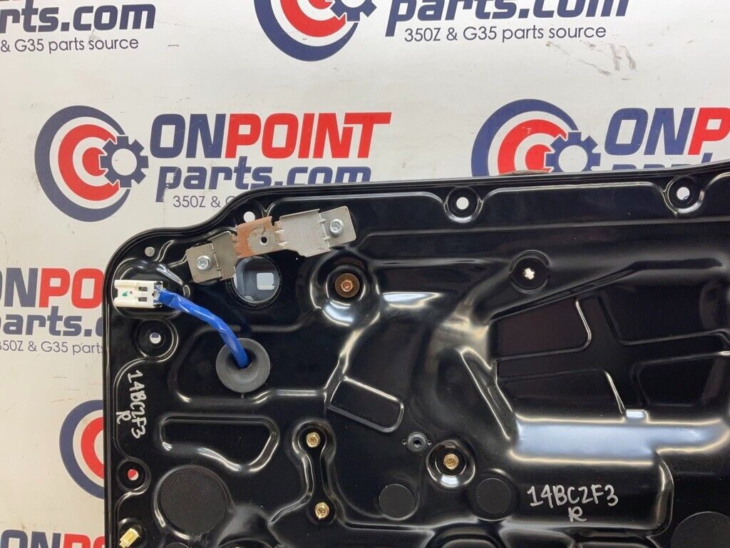 2007 Infiniti V35 G35 Passenger Right Window Regulator Assembly OEM 14BCZF3 - On Point Parts Inc