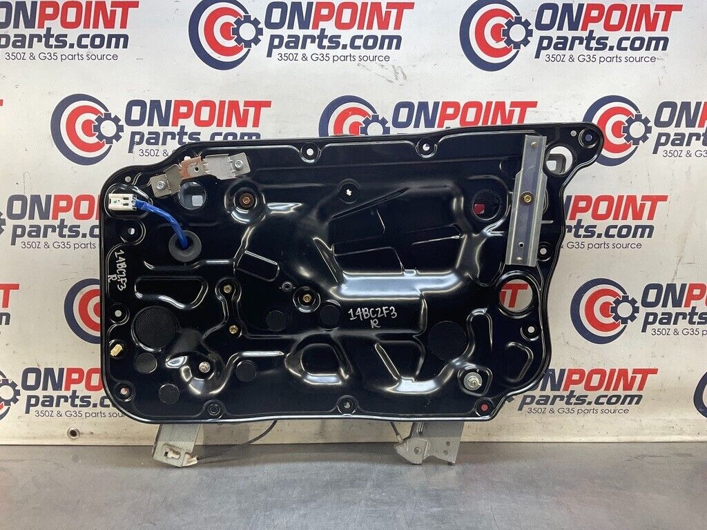 2007 Infiniti V35 G35 Passenger Right Window Regulator Assembly OEM 14BCZF3 - On Point Parts Inc
