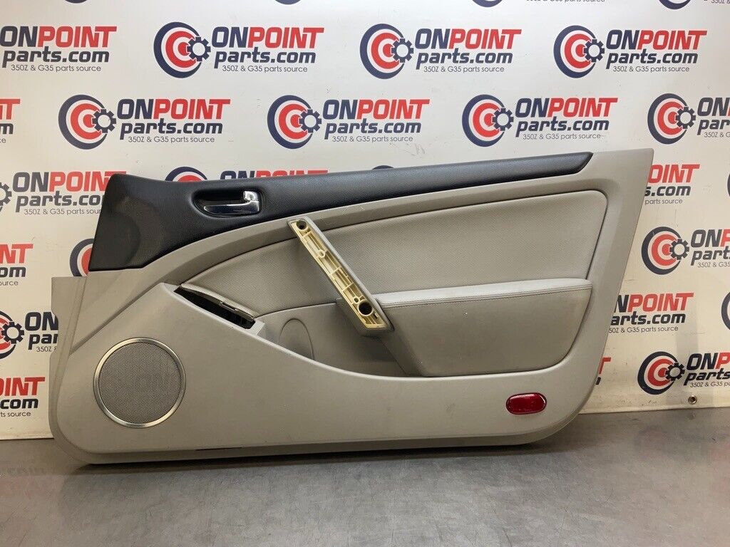 2007 Infiniti V35 G35 Passenger Right Door Panel with Door Handle OEM 14BCZF8 - On Point Parts Inc