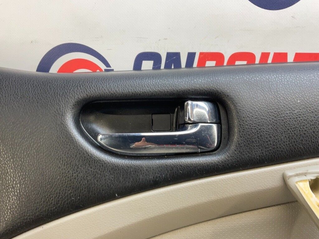 2007 Infiniti V35 G35 Passenger Right Door Panel with Door Handle OEM 14BCZF8 - On Point Parts Inc