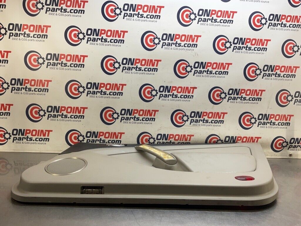 2007 Infiniti V35 G35 Passenger Right Door Panel with Door Handle OEM 14BCZF8 - On Point Parts Inc
