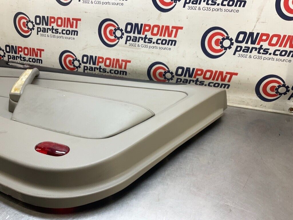 2007 Infiniti V35 G35 Passenger Right Door Panel with Door Handle OEM 14BCZF8 - On Point Parts Inc