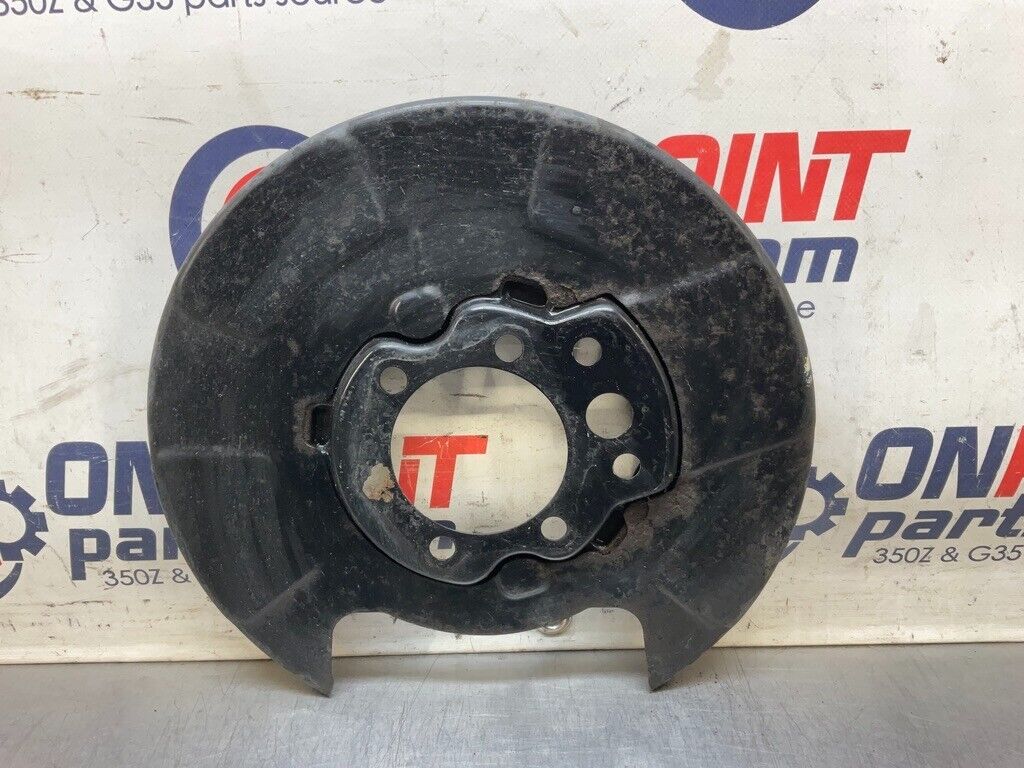 2007 Infiniti V35 G35 Passenger Right Rear Brake Dust Shield Cover OEM 14BCZFK - On Point Parts Inc