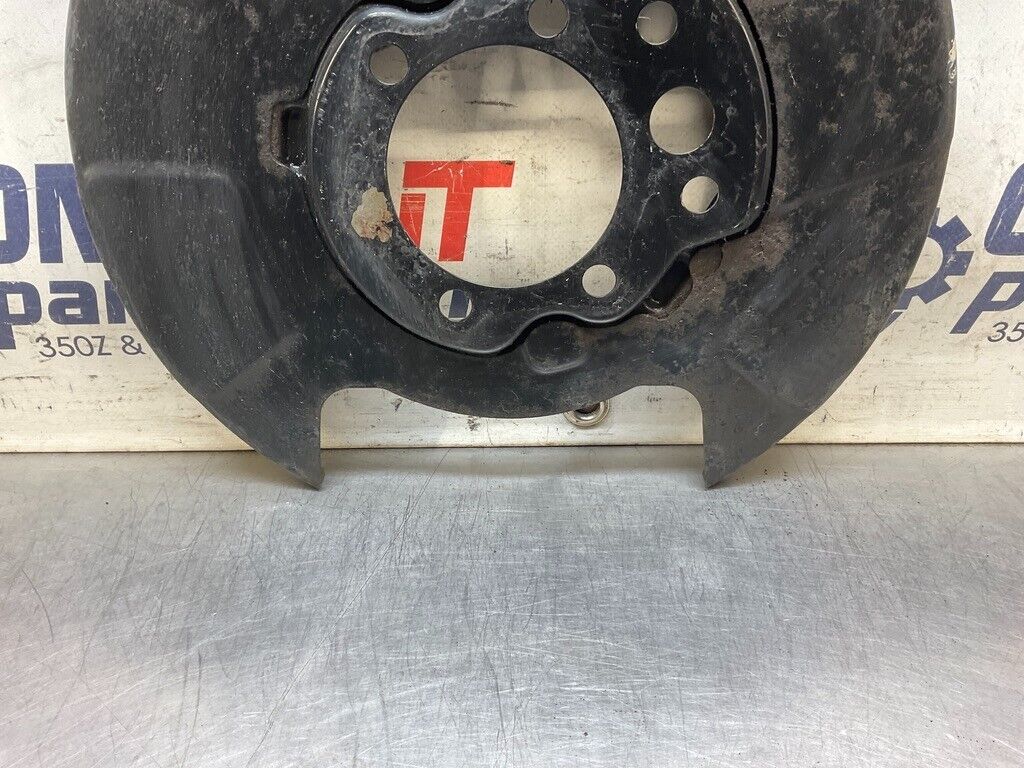 2007 Infiniti V35 G35 Passenger Right Rear Brake Dust Shield Cover OEM 14BCZFK - On Point Parts Inc