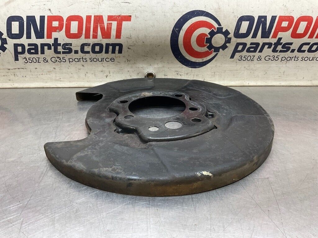 2007 Infiniti V35 G35 Passenger Right Rear Brake Dust Shield Cover OEM 14BCZFK - On Point Parts Inc