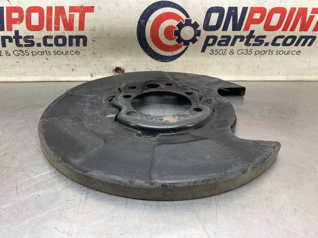 2007 Infiniti V35 G35 Passenger Right Rear Brake Dust Shield Cover OEM 14BCZFK - On Point Parts Inc