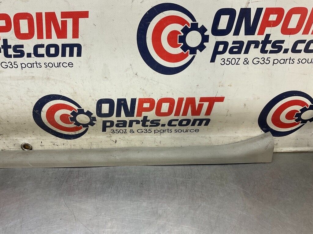 2007 Infiniti V35 G35 Passenger Right Door Threshold Sill Trim OEM 14BCZF7 - On Point Parts Inc