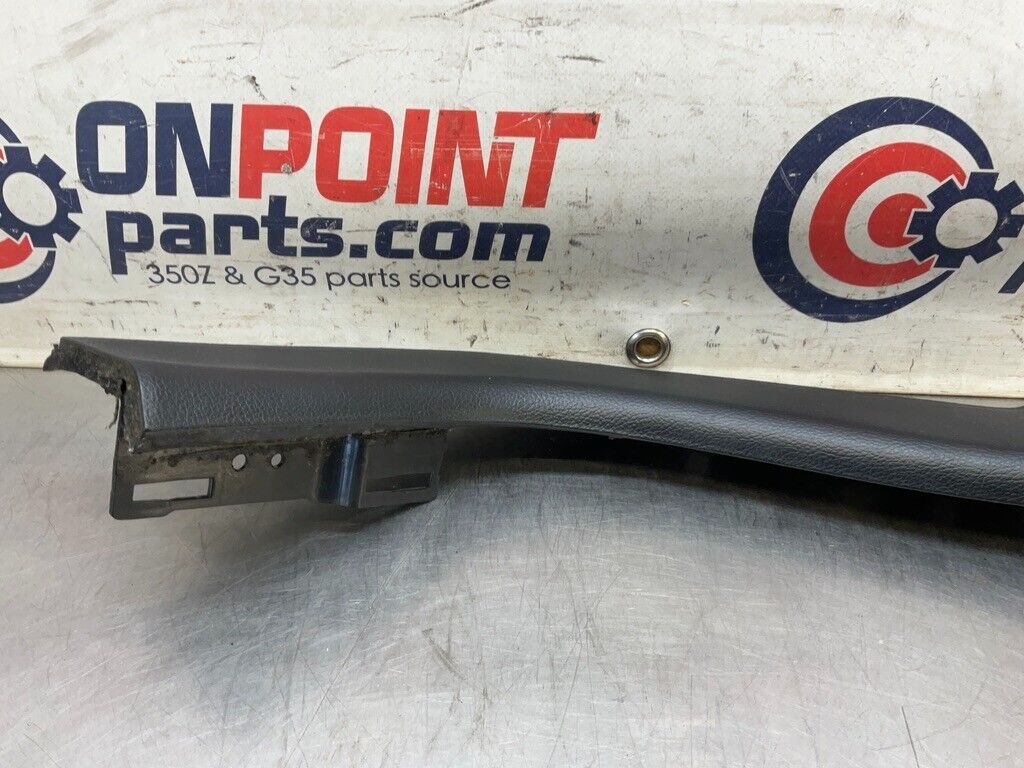 2007 Infiniti V35 G35 Center Console Side Trim Panels OEM 14BCZFE - On Point Parts Inc