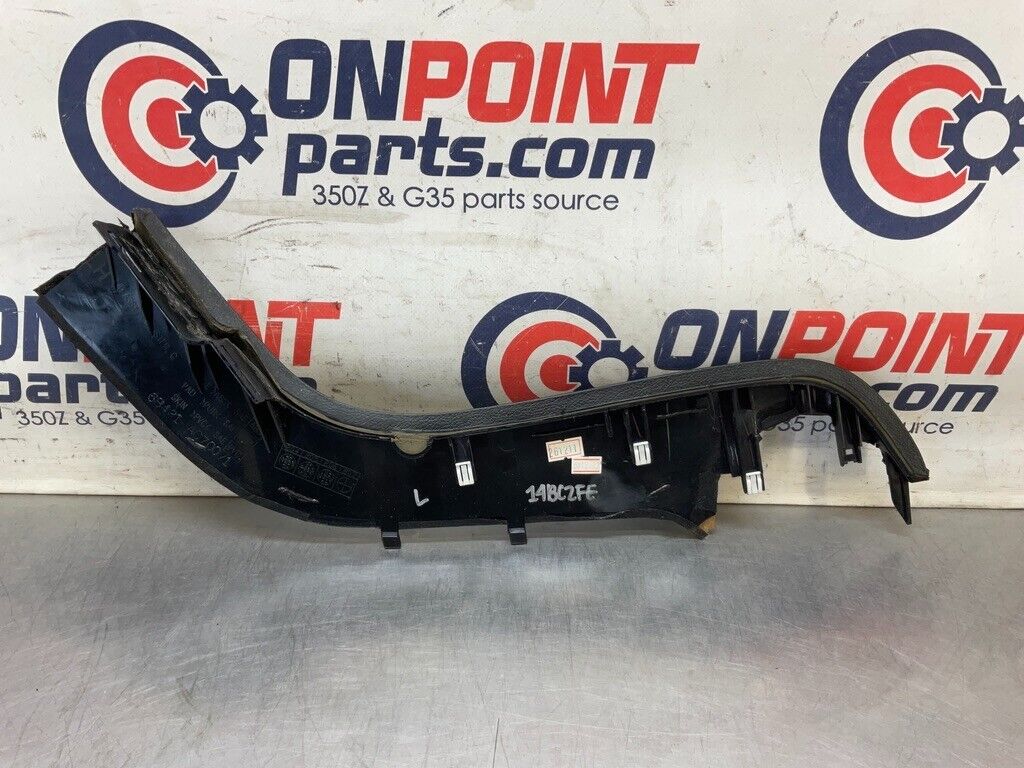 2007 Infiniti V35 G35 Center Console Side Trim Panels OEM 14BCZFE - On Point Parts Inc