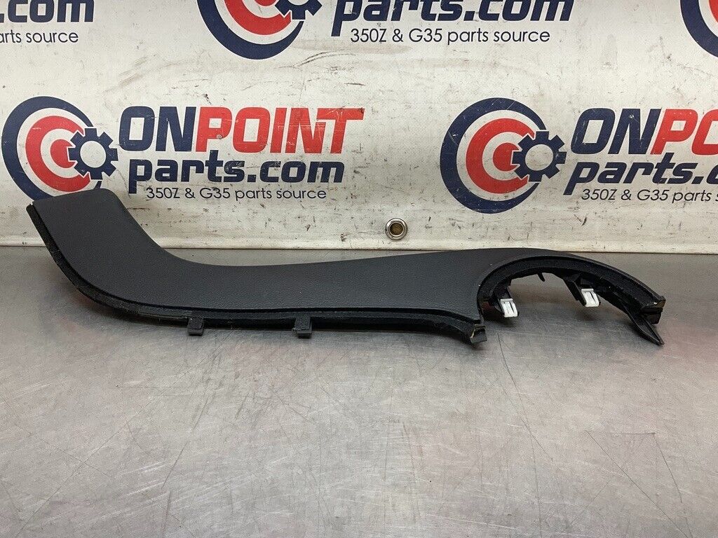 2007 Infiniti V35 G35 Center Console Side Trim Panels OEM 14BCZFE - On Point Parts Inc