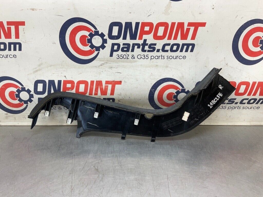 2007 Infiniti V35 G35 Center Console Side Trim Panels OEM 14BCZFE - On Point Parts Inc