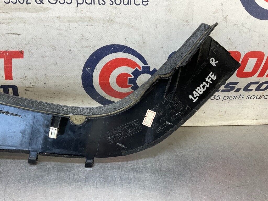 2007 Infiniti V35 G35 Center Console Side Trim Panels OEM 14BCZFE - On Point Parts Inc