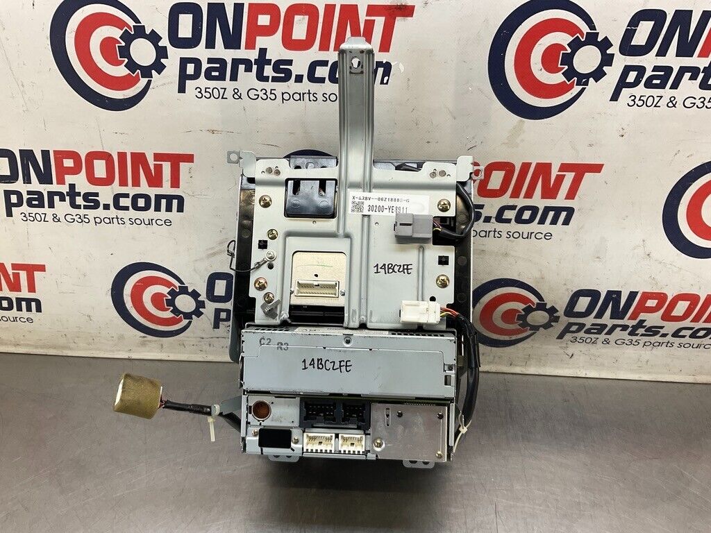 2007 Infiniti V35 G35 Radio NAV Head Unit with Climate Controls OEM 14BCZFE - On Point Parts Inc