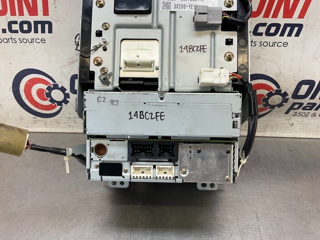 2007 Infiniti V35 G35 Radio NAV Head Unit with Climate Controls OEM 14BCZFE - On Point Parts Inc